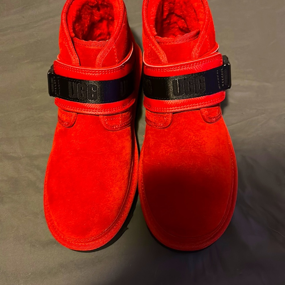 Red Ugg boots